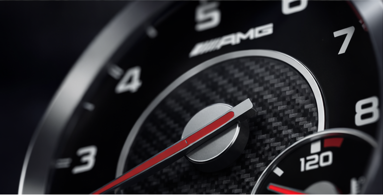 AMG Mercedes STL FILE Tachometer Wall Clock