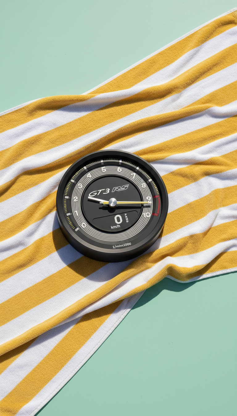 PORSCHE GT3RS 992 WALL CLOCK