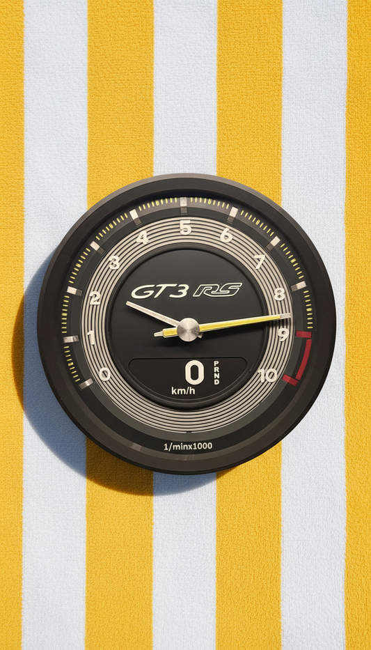 PORSCHE GT3RS 992 WALL CLOCK