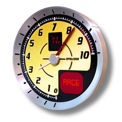 FERRARI F430 Scuderia Inspired Tachometer Wall Clock