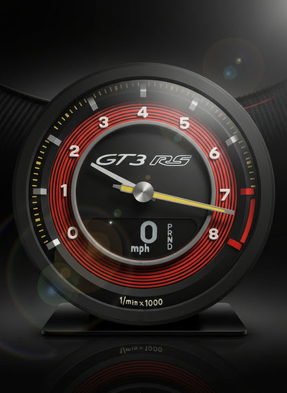 Porsche 992 RevClock COLLECTION STL 3MF Wall Clock DIGITAL FILE