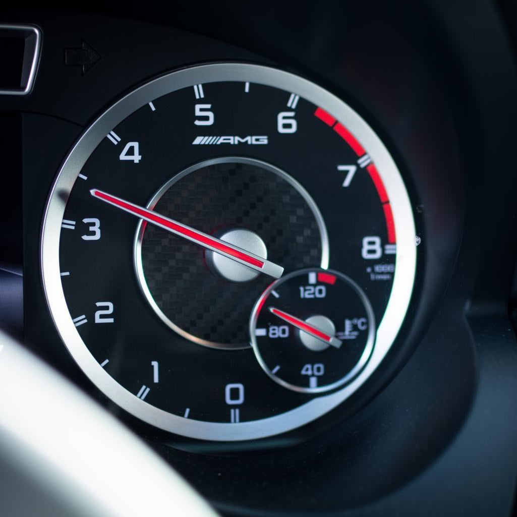 AMG Mercedes STL FILE Tachometer Wall Clock