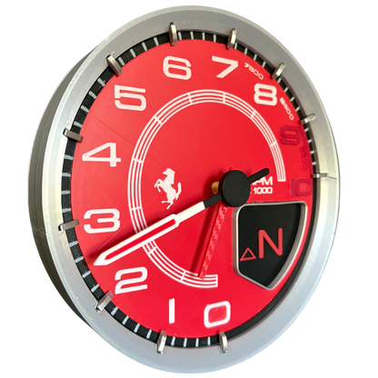 FERRARI 488 Pista WALL CLOCK