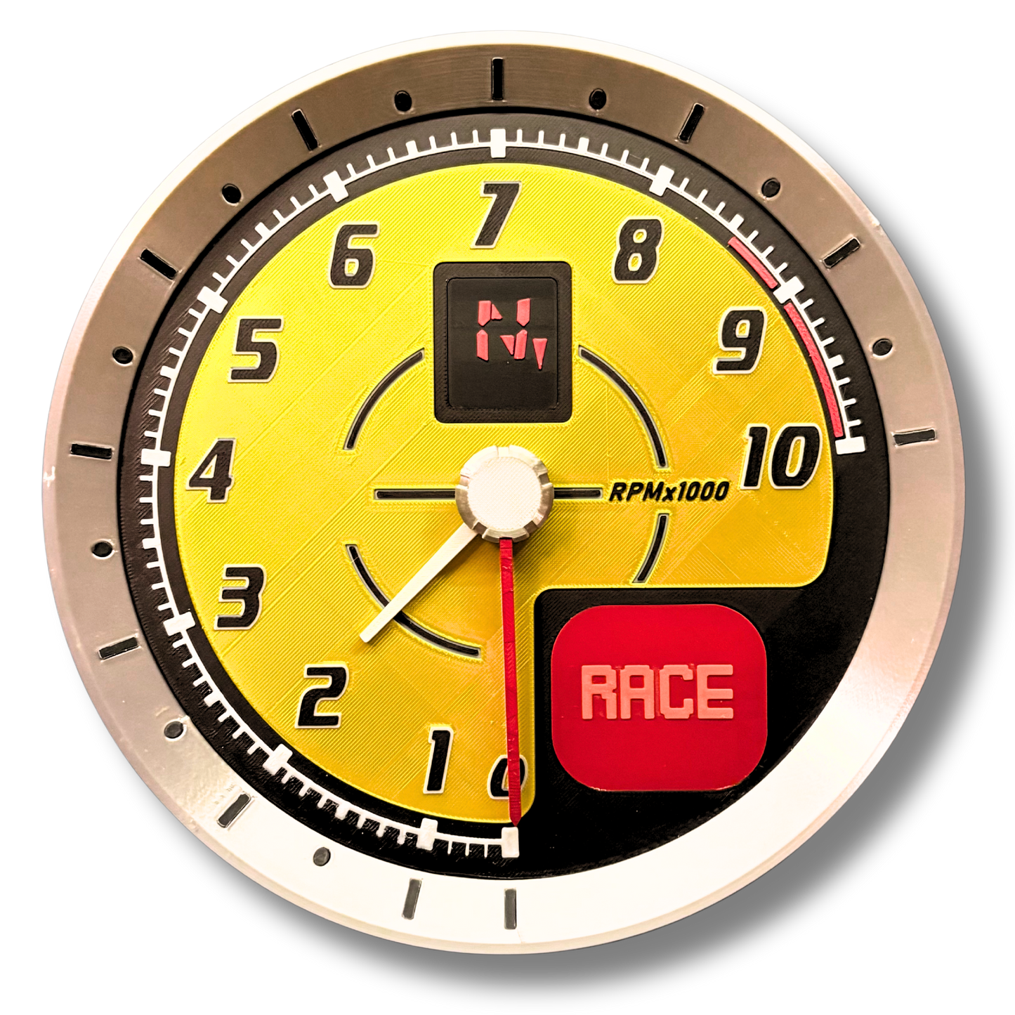 FERRARI F430 Scuderia Inspired Tachometer Wall Clock