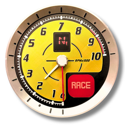 FERRARI F430 Scuderia Inspired Tachometer Wall Clock