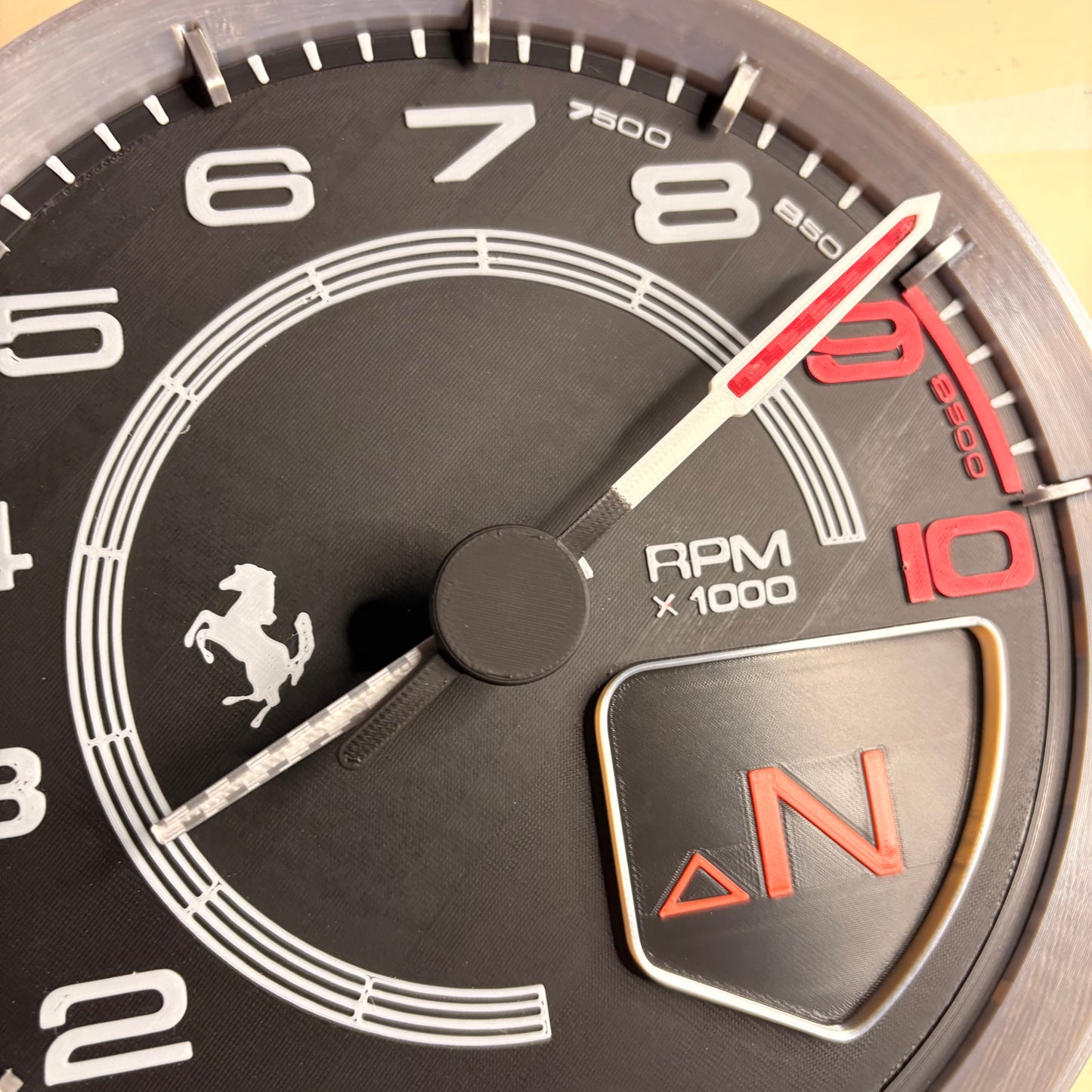 FERRARI 488 Pista WALL CLOCK