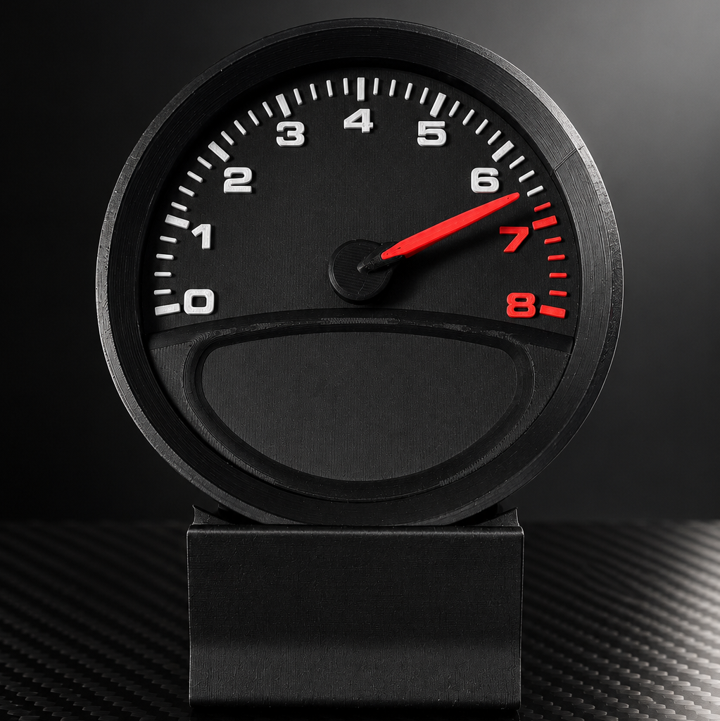 996 turbo Desk Clock