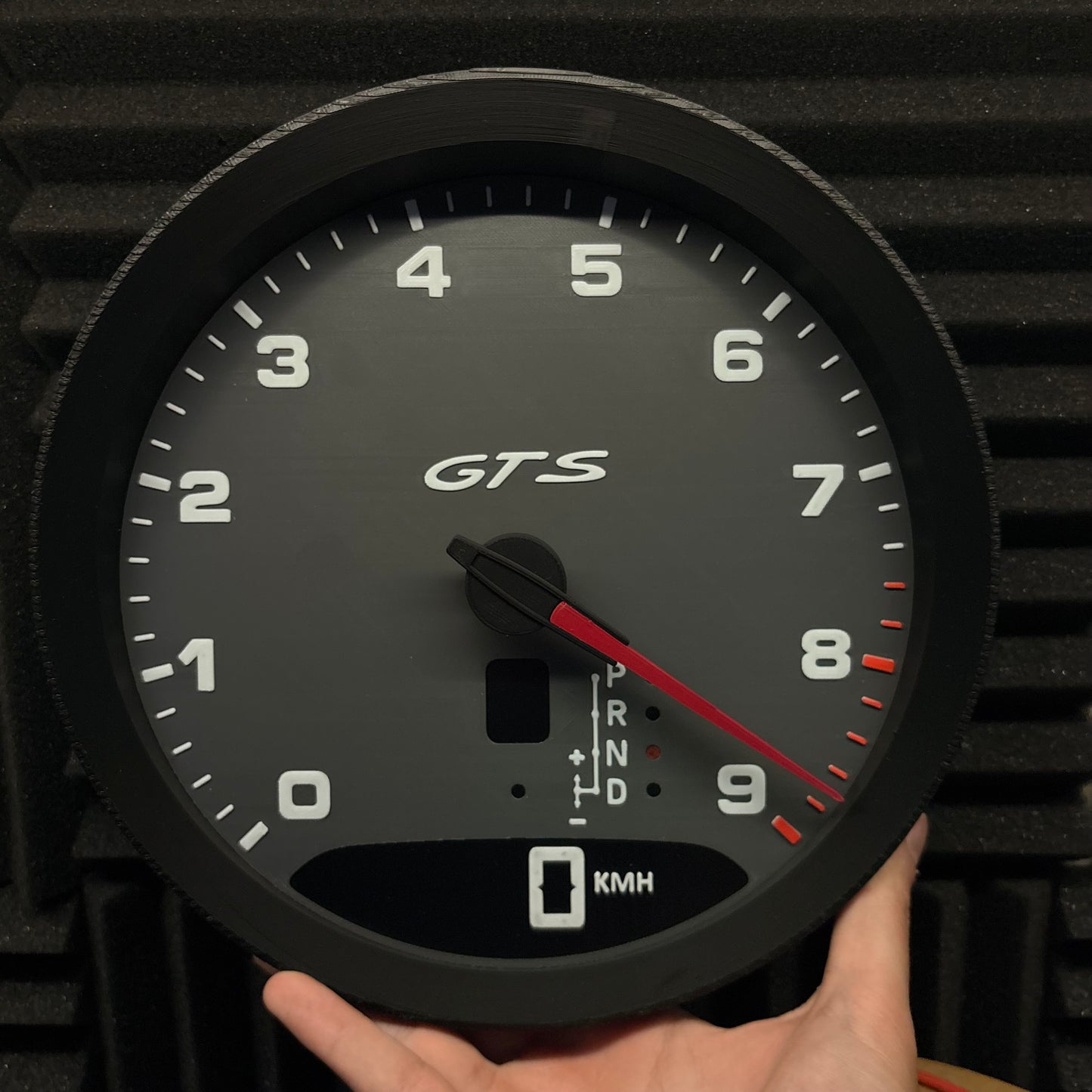 PORSCHE 991 GTS WALL CLOCK STL DIGITAL FILE