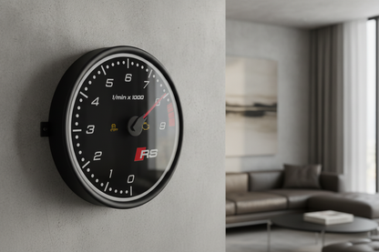 AUDI RS WALL CLOCK STL 3MF DIGITAL FILE FOR 3D PRINT