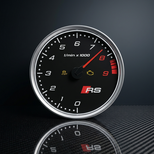AUDI RS WALL CLOCK STL 3MF DIGITAL FILE FOR 3D PRINT