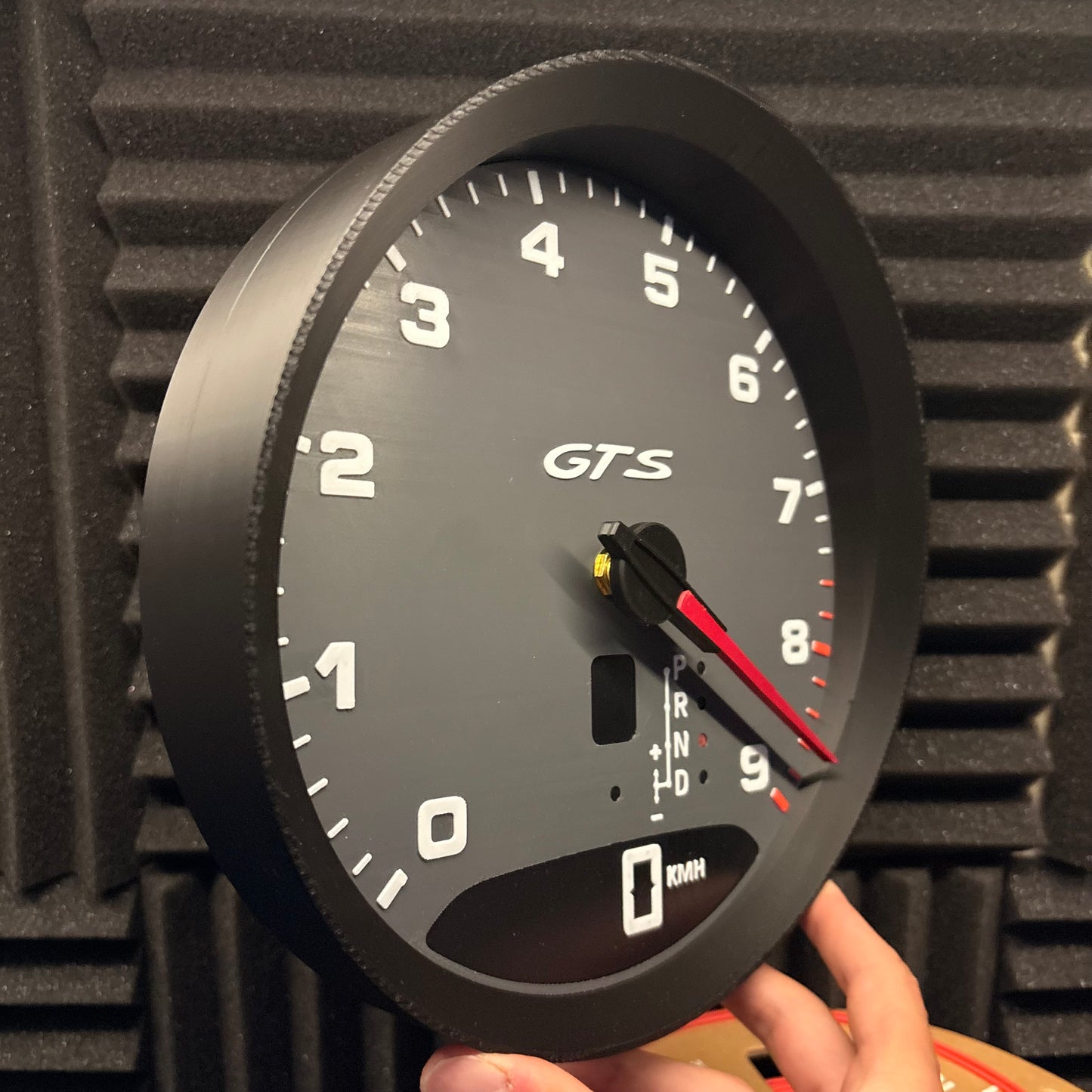 PORSCHE 991 GTS WALL CLOCK STL DIGITAL FILE