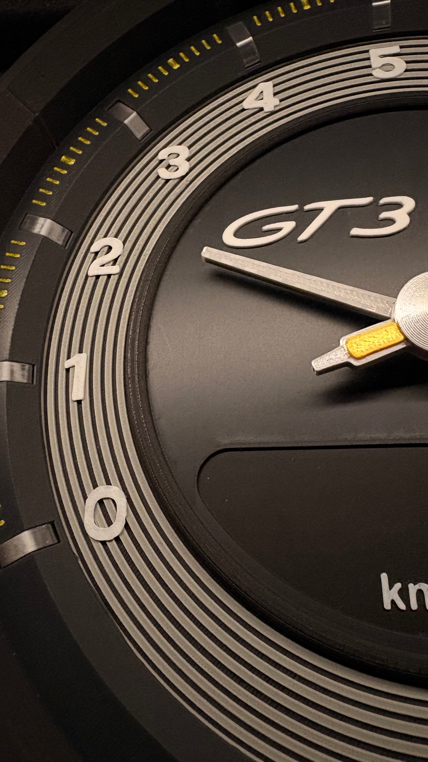 PORSCHE GT3RS 992 WALL CLOCK