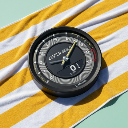 Porsche 992 RevClock COLLECTION STL 3MF Wall Clock DIGITAL FILE