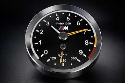 BMW M Tachometer Wall Clock