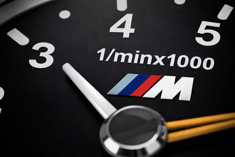BMW M Tachometer Wall Clock