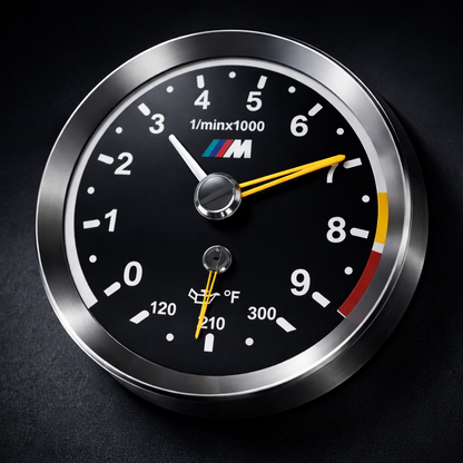 BMW M Tachometer Wall Clock