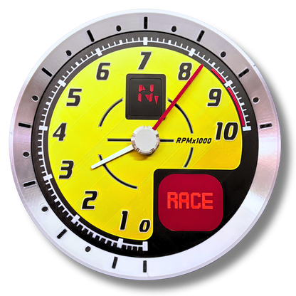 FERRARI F430 Scuderia Inspired Tachometer Wall Clock