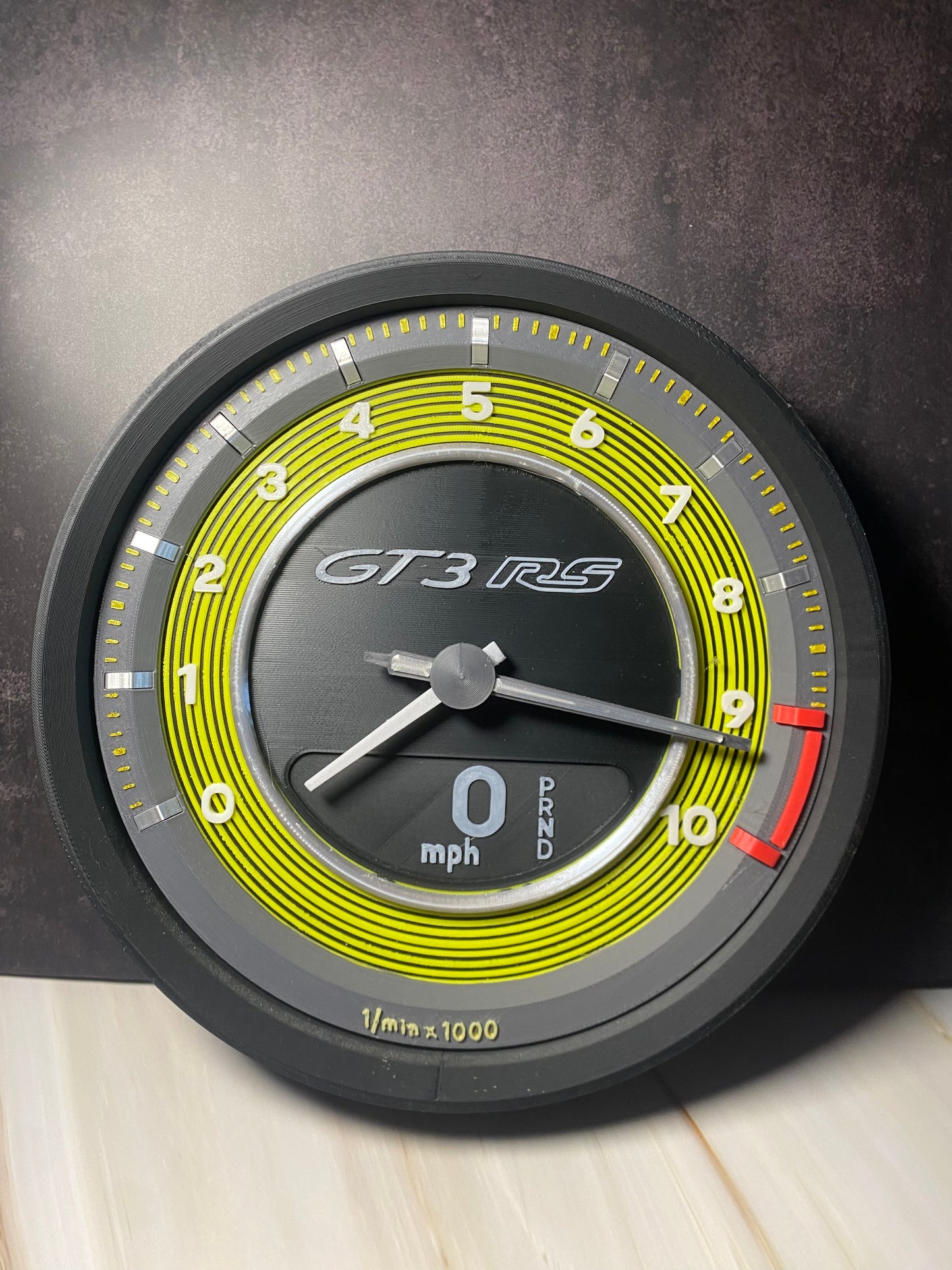 PORSCHE GT3RS 992 WALL CLOCK