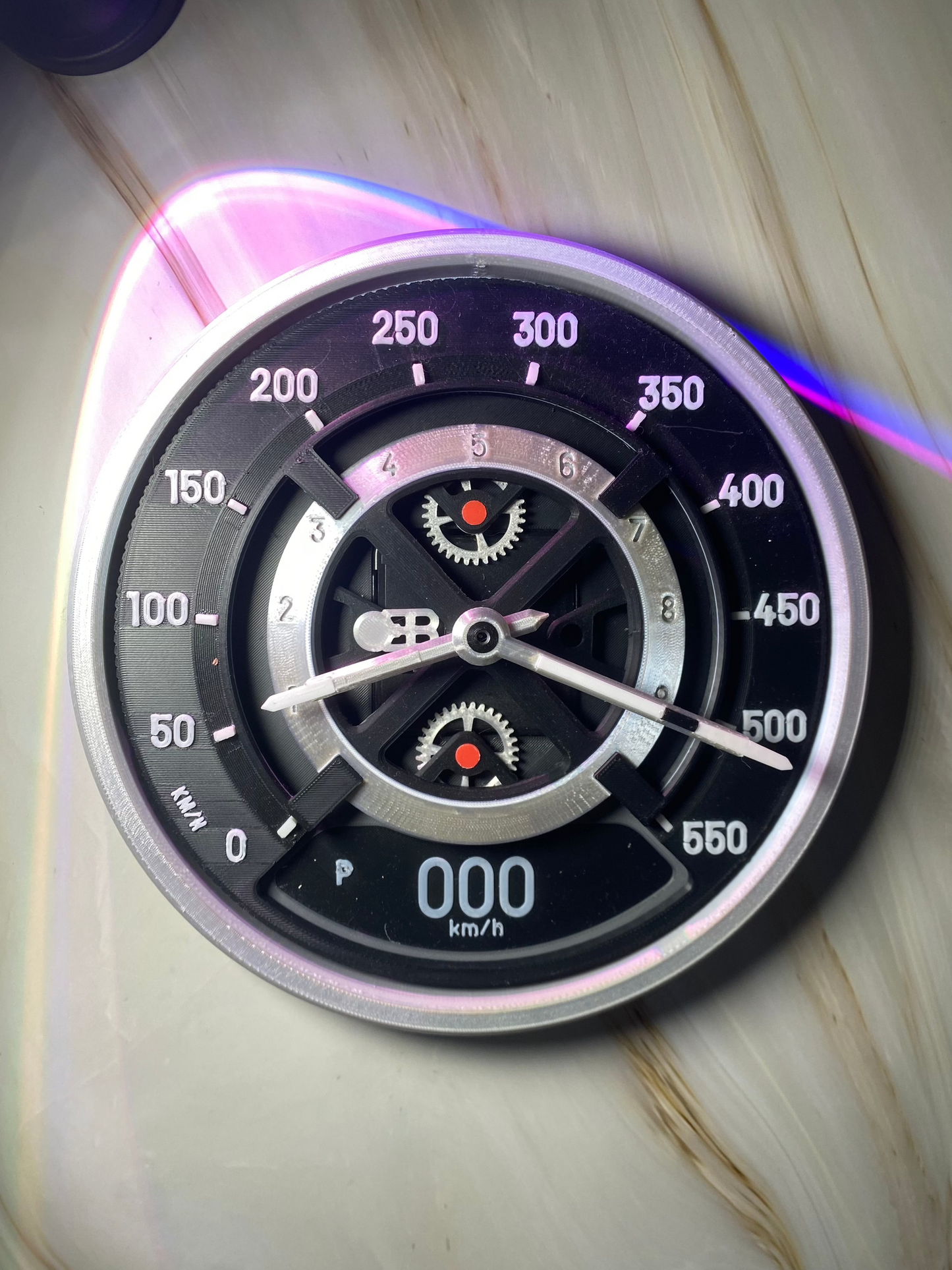 BUGATTI TOURBILLON WALL CLOCK Luxury edition
