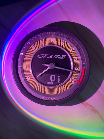 PORSCHE GT3RS 992 WALL CLOCK