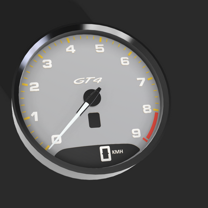 PORSCHE GT4 991.2 STL DIGITAL FILE