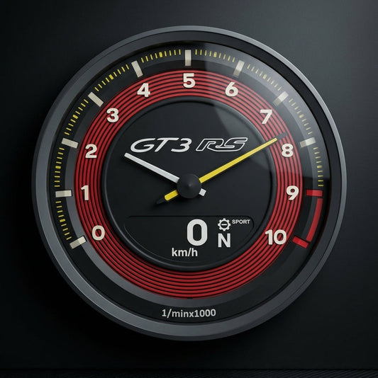 PORSCHE GT3RS 992 WALL CLOCK