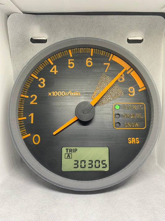 LANCER EVO IX WALL CLOCK