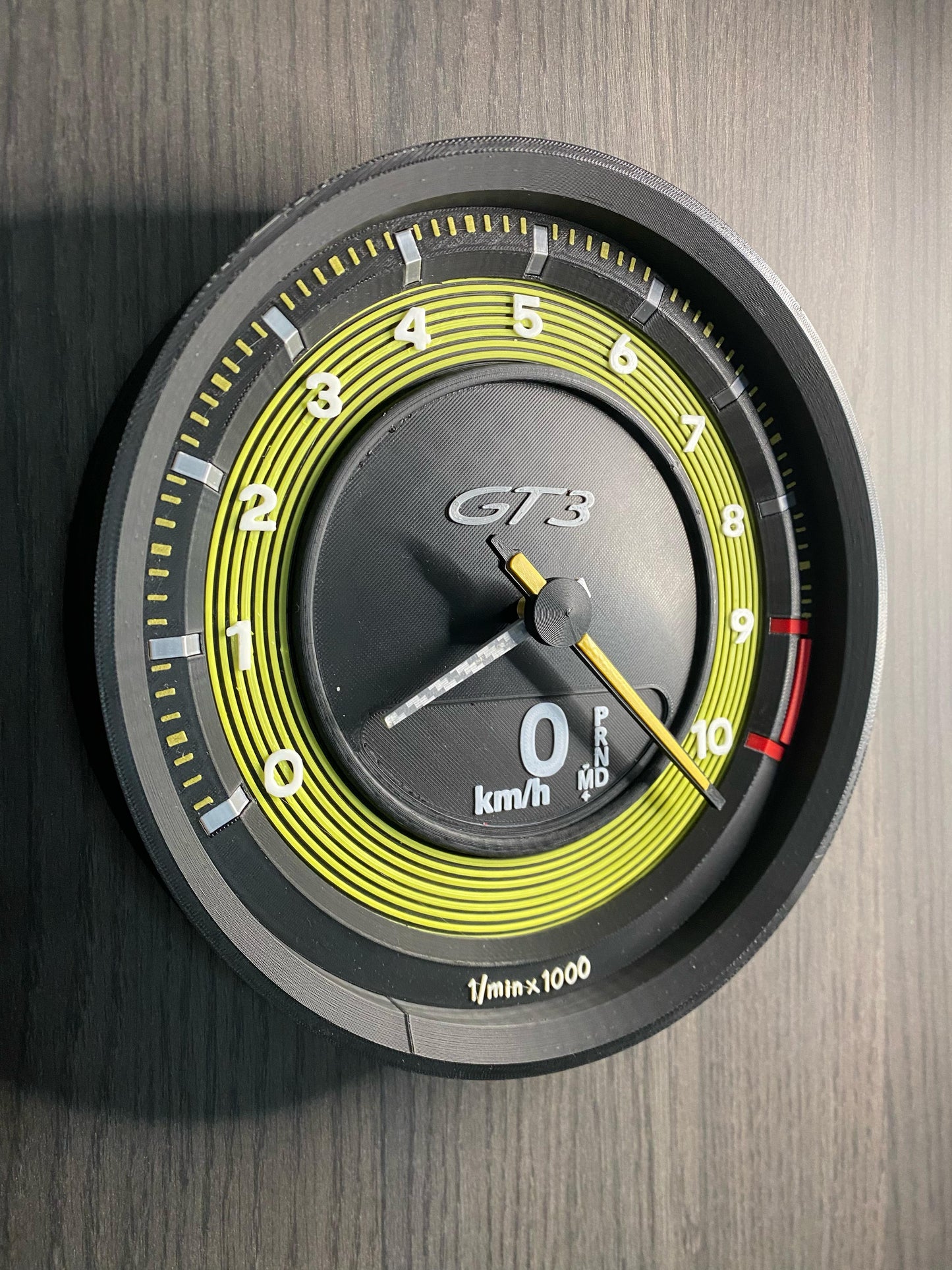 911 GT3 WALL CLOCK
