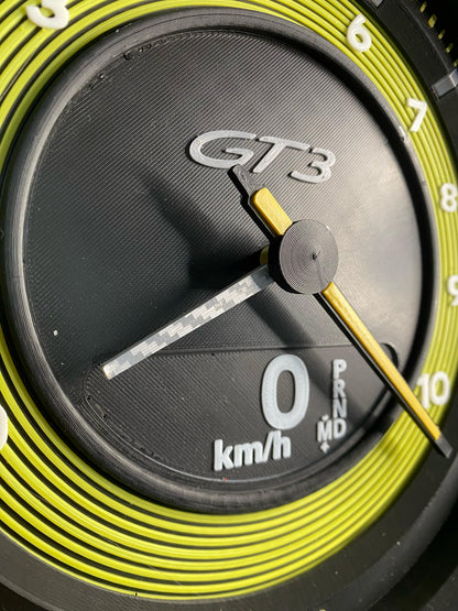 911 GT3 WALL CLOCK