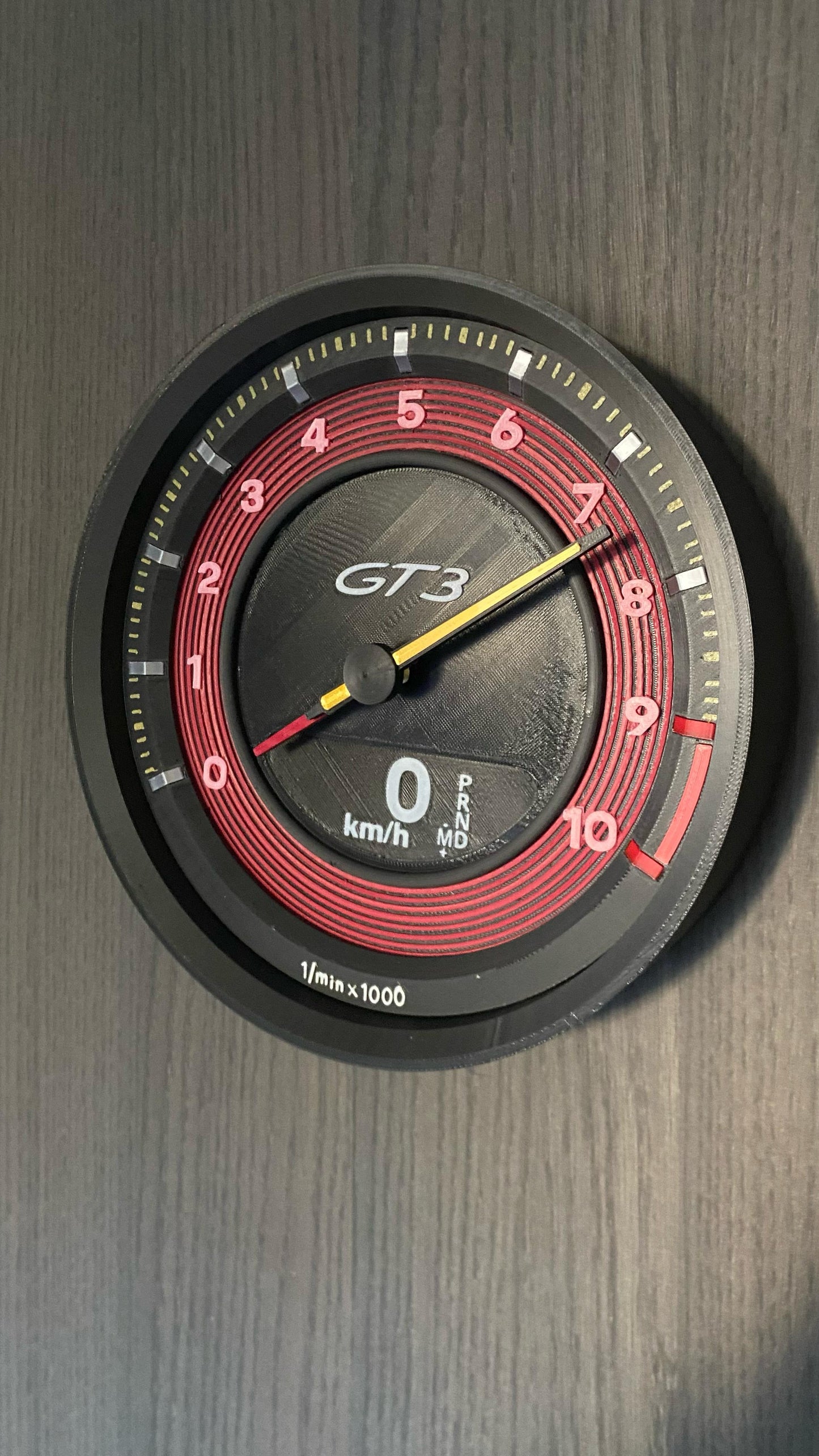 911 GT3 WALL CLOCK
