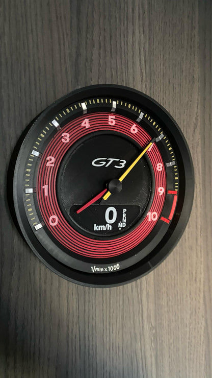 911 GT3 WALL CLOCK
