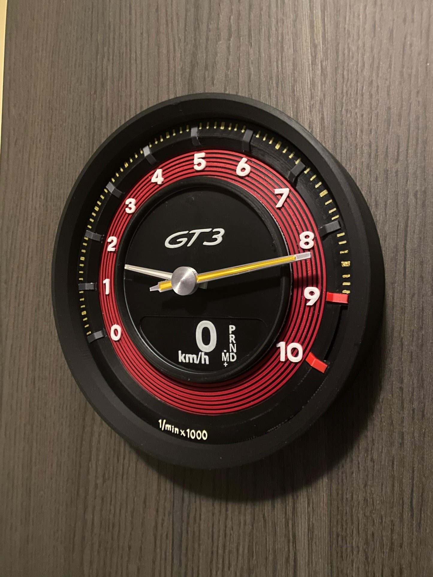 911 GT3 WALL CLOCK