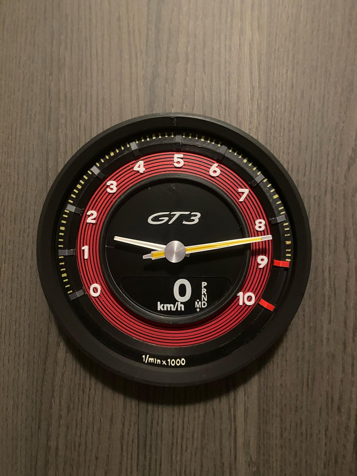 911 GT3 WALL CLOCK