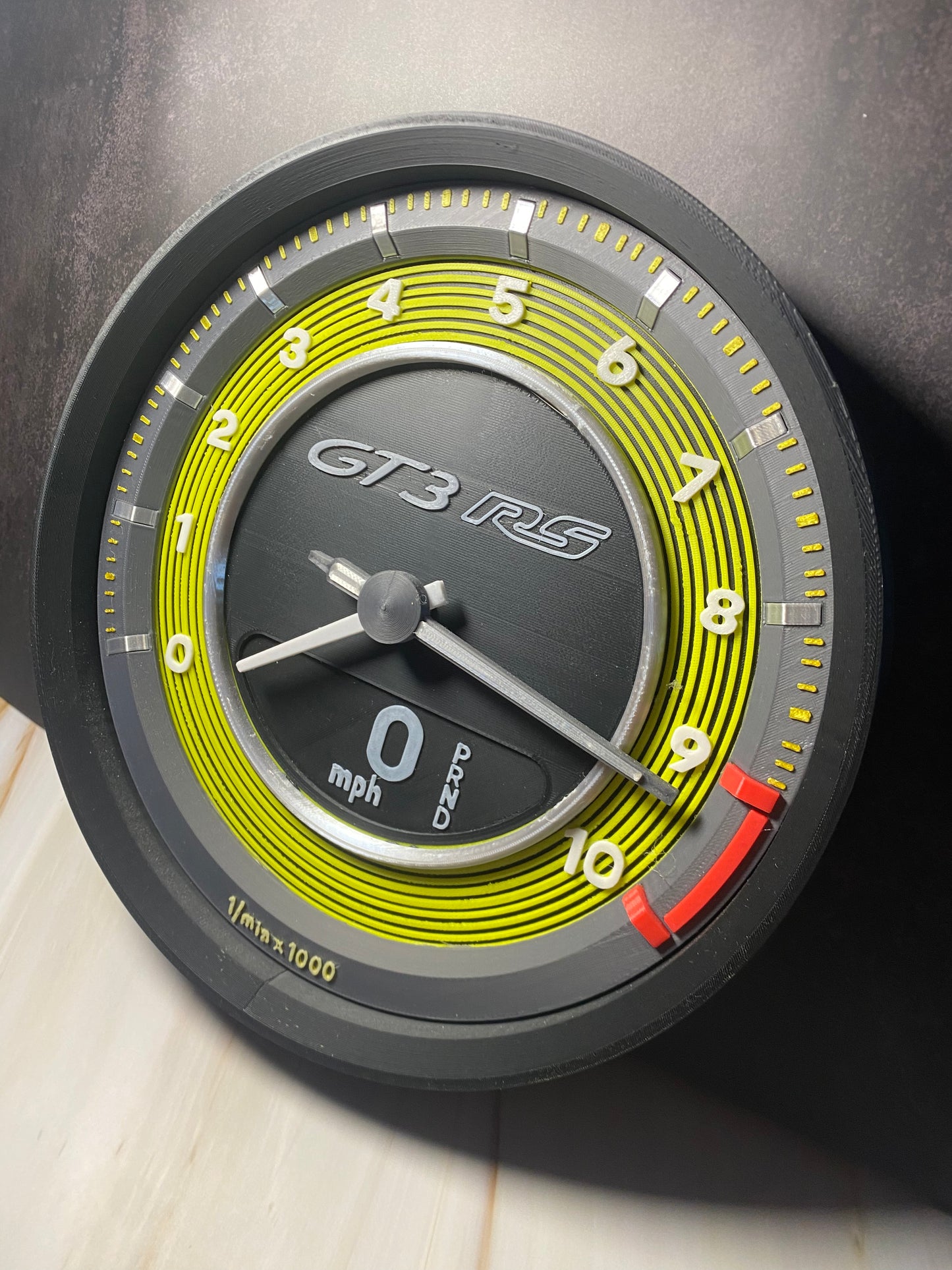PORSCHE GT3RS 992 WALL CLOCK