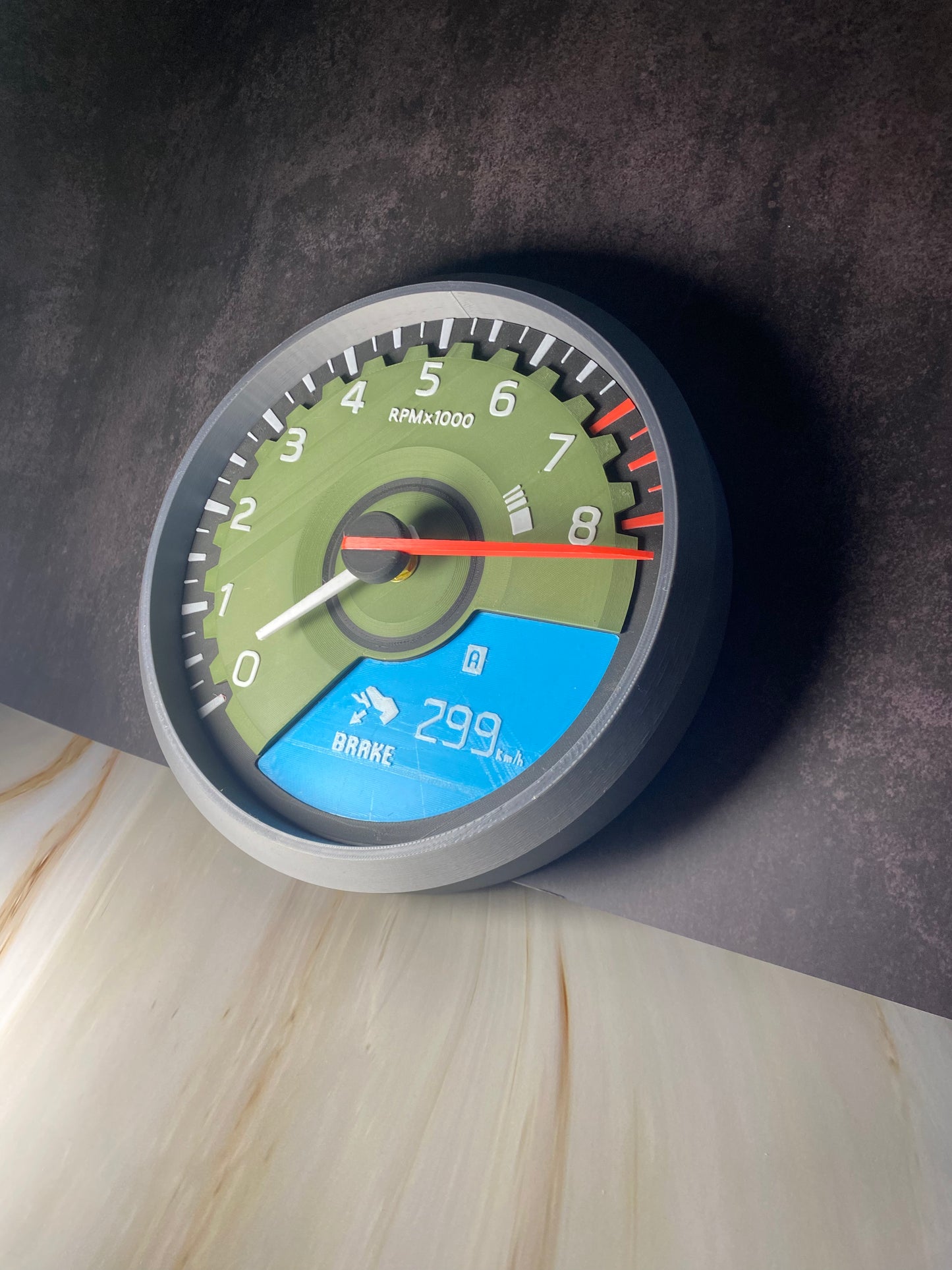 GTR R35 STOCK MILITARY Edition WALL CLOCK