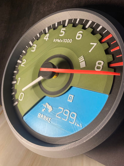 GTR R35 STOCK MILITARY Edition WALL CLOCK
