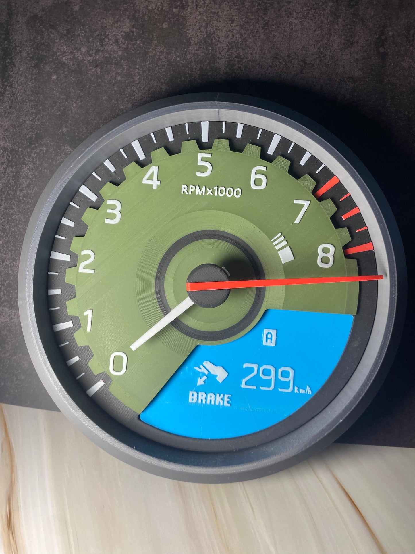 GTR R35 STOCK MILITARY Edition WALL CLOCK