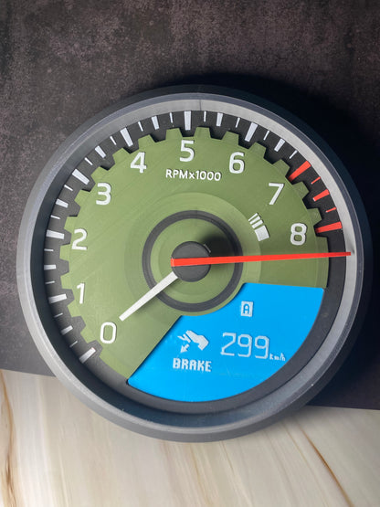 GTR R35 STOCK MILITARY Edition WALL CLOCK