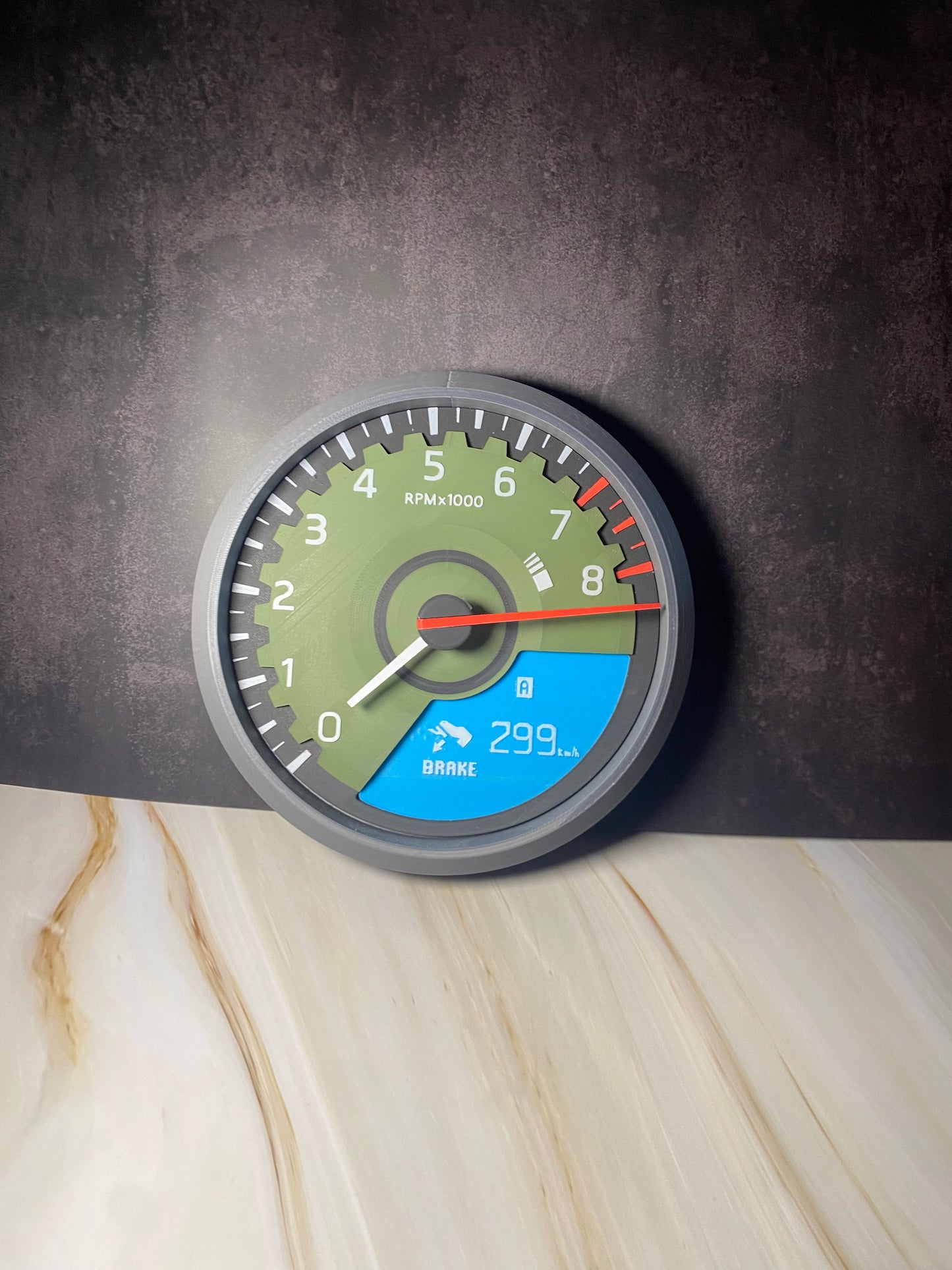 GTR R35 STOCK MILITARY Edition WALL CLOCK