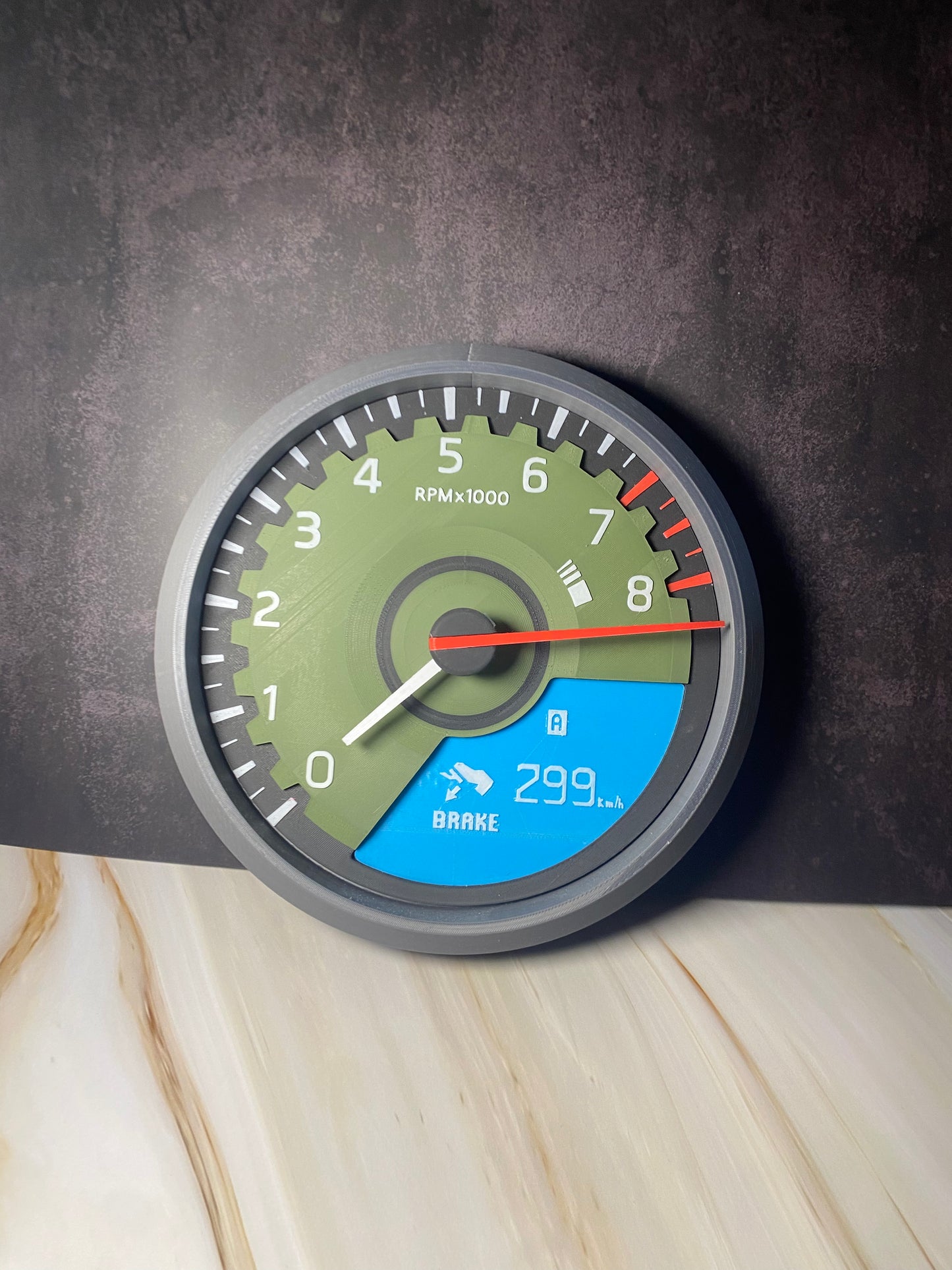 GTR R35 STOCK MILITARY Edition WALL CLOCK