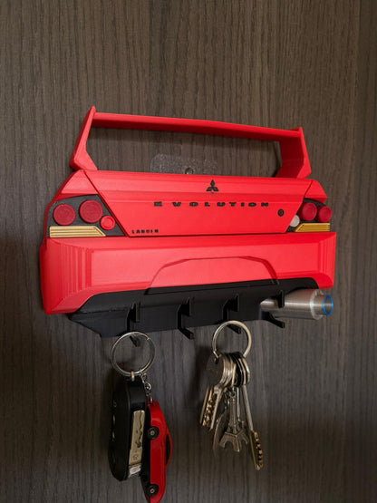 Lancer EVO IX Key Holder STL 3MF DIGITAL File