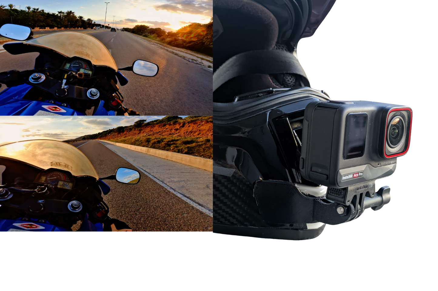 Universal Action Cam Mount – Helmet Chin Bracket