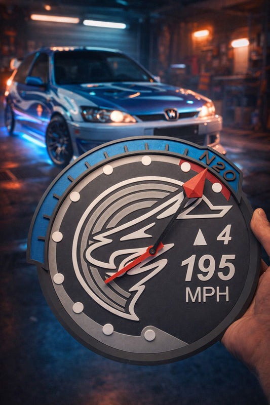 Need For Speed U2 TUNER BUNDLE Tachometer Clock – (4 Designs Bundle)