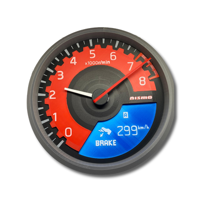 GTR R35 NISMO WALL CLOCK