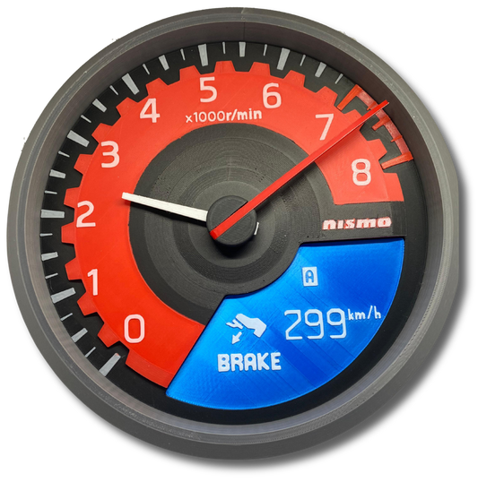 GTR R35 NISMO WALL CLOCK