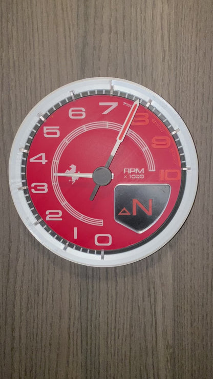 FERRARI 488 Pista WALL CLOCK